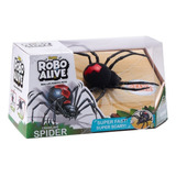 Aranha Rastejante Robo Alive Anda Move Assustador Candide