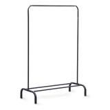 Arara De Roupa Cabideiro Com Sapateira P/ Closet Topen Home Cor Preto