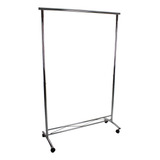 Arara De Roupas De Chão 120 Md Ajustável Cromada Elegance