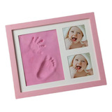 Arcilla Para Imprimir Mãos E Pies De Bebé Marco De Fotos