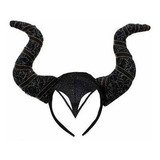  Arco Chifre Malévola Cosplay Fantasia Halloween Carnaval