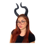 Arco Chifre Tiara Malévola Fantasia Halloween Cosplay Oferta