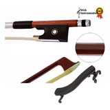 Arco Para Violino 4/4 Octagonal C/ Crina Animal 