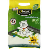 Areia Higiênica Dbest Bio Fina 2kg
