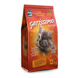 Areia Higiênica Gatíssimo Premium  12kg