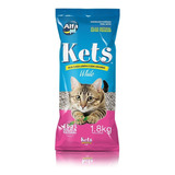 Areia Higiênica Kets White Gatos 1,8kg X 1.8kg De Peso Neto