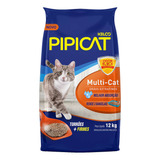 Areia Higiênica Sanitária D Gato Kelco Pipicat Multicat 12kg
