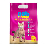 Areia Natural Para Gatos Bob Esconde Biodegradável Saco 4kg X 4kg De Peso Neto Y 4kg De Peso Por Unidade