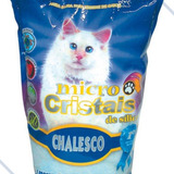 Areia Sanitária Cristais De Sílica Para Gatos Chalesco 1,8kg