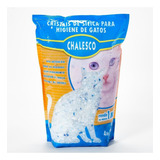 Areia Sanitaria Silica Gatos Chalesco 1,8 Kg