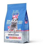 Areia Sílica Para Gatos 1,6kg Good Cat (grãos Tradicionais)