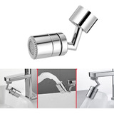 Arejador Adaptador Bico Articulado De Torneira Universal720º Cor Prateado