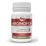 Arginofor L-arginina 30 Cápsulas 780mg Vitafor