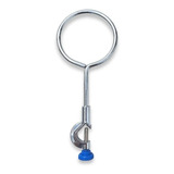 Argola De Ferro C/ Mufa Anel 100mm Laboratório Suporte Funil