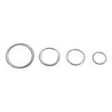 Argola De Metal 10mm Para Alça De Sutiã 1000 Peças