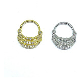 Argola Tripla Septo/daith (orelha) (onp208no)