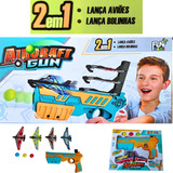 Arma Arminha De Brinquedo Lança Avião
