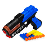 Arma Brinquedo Lançador Super Pistola Lança Dardos Eva
