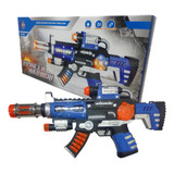Arma De Brinquedo Metralhadora Laser Gun Som E Luz Premium