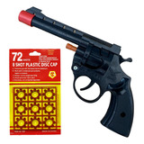 Arma De Brinquedo Revólver De Espoleta 007 + Cartela Caps8