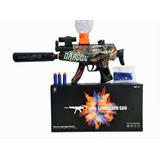 Arma De Gel Metralhadora Bolinha Mp5 Elétrica Automática