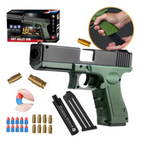 Arma Glock Pistola Longo Alcance Brinquedo Criança Infantil