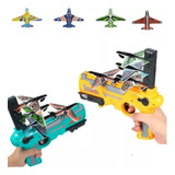 Arma Pistola Brinquedo Lança Avião Para Criança Automático