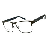Armação Oculos Grau Masculino Mt152 Original Titanium 