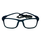 Armação Oculos Grau Teen Infantil Flexível Resist Silicone