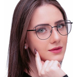 Armação Óculos P/ Grau Feminino Transparente