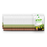 Armadilha Adesiva Amarela Atoxica Pega Mosca Plantas 100 Und