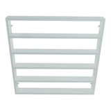Armario Auxiliar 200 Esmaltes 5 Prateleiras Branco S/ Fundo 