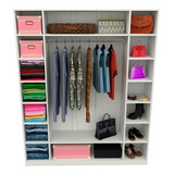 Armário Colmeia Cabideiro 100%mdf (closet Roupas Expositor)