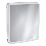 Armário Com Espelho Para Banheiro Branco - Sintex
