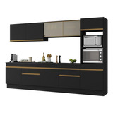 Preto/dourado