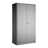 Armário De Aço Pa 120 Com Chave 02 Portas 