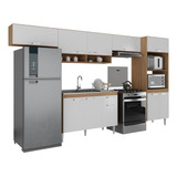 Armário De Cozinha Modulada 5 Pçs Paris Multimóveis Mp2224