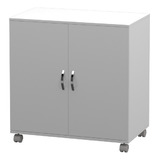 Armário Escritório Baixo Balcão Home Office 60cm