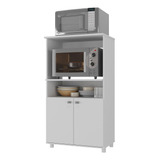 Armário Multimóveis Multiuso P/forno E Microondas Fg6148 Bco