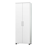 Armario Multiuso Arezzo 2 Portas Branco Para Lavanderia