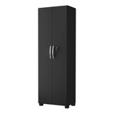 Armário Multiuso Platte Preto - Moveisaqui