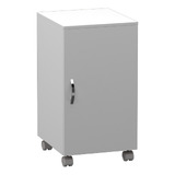 Armário Organizador Para Oficina Com 1 Porta Multiuso Branco