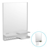 Armário P/ Banheiro Prático C/espelho 26,5x35x6,5cm
