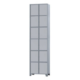 Armário Roupeiro De Aço 12 Portas Para Vestiário Locker