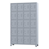Armário Vestiário Roupeiro De Aço Academia 20 Portas Locker