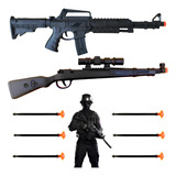 Armas De Brinquedo Sniper & Metralhadora