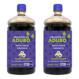 Armazem Kit Com 2l Adubo Orgânico Ecológico Concetrado