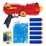 Arminha Brinquedo Lança Dardo Pistola Tipo Nerf+alvo+óculos+