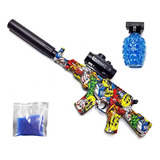 Arminha De Brinquedo Rifle Elétrico Bolinhas Gel + Munições