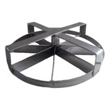 Aro Cortador De Pizza 35cm C/12 Pedaços Lâmin Altas Alça (x)